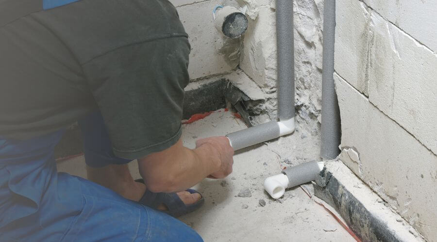 Local tankless water heater installation in Gilman, CT